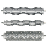 Kit : rollen voor chocoladebroodjes 100x35 mm x OLM/20