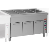 Bain-marie Element op Warmkast 4x GN 1/1
