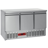 Compacte Koeltafel 3 Deuren GN 1/1, 380 Lit