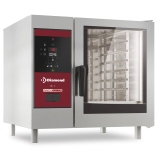 Gasoven Met Boiler, Stoom en Convectie 6x GN 1/1+ Cleaning