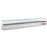 Gekoelde Structuur GN 12x1/4, 1x1/9,, Met Rechte Ruit