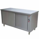 Warmhoudkast met schuifdeuren