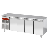 Geventileerde Koeltafel, 4 Deuren GN 1/1,  Groep Aan Linkse Kant