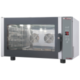 Elektrische Stoom/convectieoven, Programmeerbaar 4x GN 1/1 of 600x400 mm