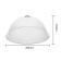 Olympia Kristallon pc koepelvormige bordafdekking rond - 260x120mm Olympia Kristallon pc koepelvormige bordafdekking rond - 260x120mm