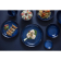 Olympia Luna Midnight Blue Footed Bowls 205 mm (pak van 4) Olympia Luna Midnight Blue Footed Bowls 205 mm (pak van 4)