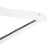 Bolero witte houten hangers (pak van 10) Bolero witte houten hangers (pak van 10)
