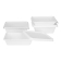 Fiesta composteerbare bagasse voedselcontainer bases 1000ml (pakket van 100)