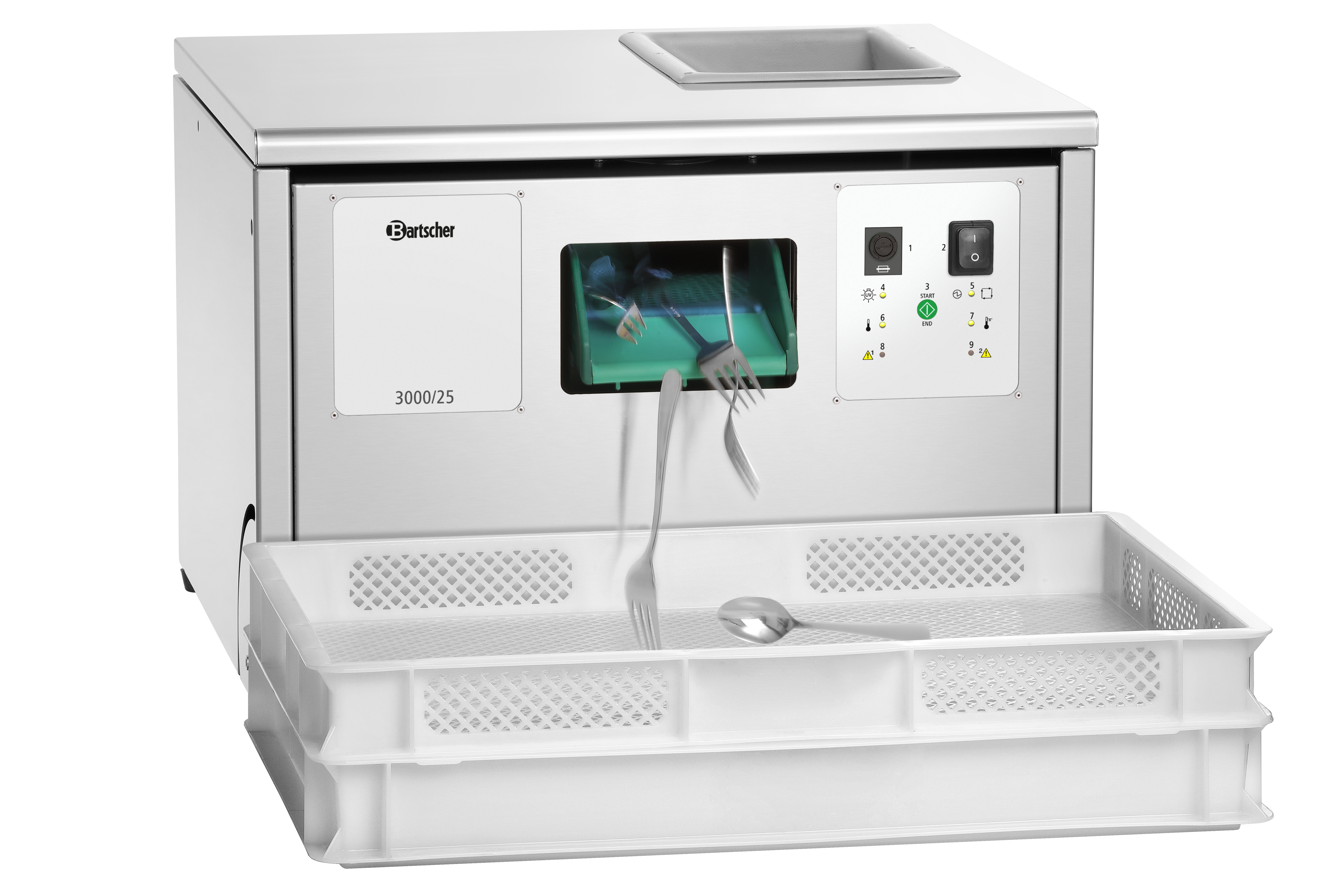 Bestekpoleermachine 3000/25 Bestekpoleermachine 3000/25
