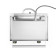 Wafelijzer corn dog, HENDI, 230V/1550W, 390x378x(H)229mm