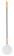 Pizza schep rond, HENDI, 230x1200mm
