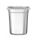 Container GN 1/6, HENDI, Budget Line, GN 1/6, 1,6L, 176x162x(H)100mm