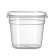 Container GN 1/6 polypropyleen, HENDI, Profi Line, GN 1/6, 2,4L, Transparant, 176x162x(H)150mm