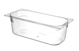 Ijscontainer Van Polycarbonaat, Hendi, 5l, Zwart, 360x250x(h)80mm