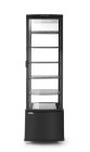 Koelvitrinekast 270l, Arktic, Zwart, Zwart, 230v/290w, 550x520x(h)1870mm