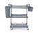 Serveerwagen kunststof, AmerBox, 800x410x(H)950mm