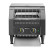 Doorloop broodrooster dubbel, HENDI, Zwart, 230V/2240W, 418x368x(H)415mm