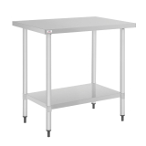 Nisbets Essentials Rvs Werktafel 800 x 600mm